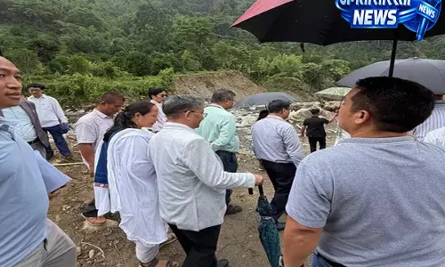 Itanagar में राहत कार्यों को मिलेगी रफ्तार, केंद्रीय टीम ने केई पन्योर का किया दौरा